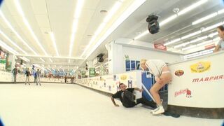 Ice Prank Skirt Slips Cute Girl Prank
