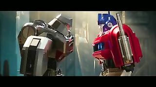 Transformers one Cenas Épicas entre Optimus Prime e Megatron