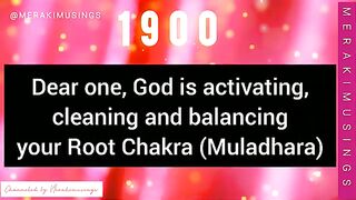 God Message for You ????God is activating your Wealth DNA (Root Chakra) 1900