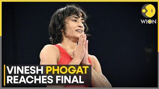 Paris Olympics 2024 Vinesh Phogat reaches final of the women's wrestling 50kg category