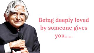 APJ Abdul Kalam Life lessons l Inspirational Quotes Of Kalam.