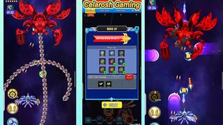 Epic Space Shooter F1:Unlocking Plume & Defeating Boss 37 |Boss Mode Gameplay by Celarosh Gaming