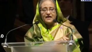 যুক্তরাজ্য গিয়ে শেখ হাসিনা লাইভে আসেন