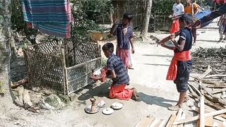 Cultural Festival of Rural People in Bangladeshi Hindus