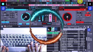Dj Scratching Tutorial | Virtual DJ keyboard Dj Scratching