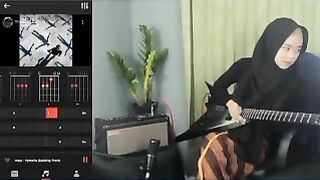 Muse - hysteria cover guita by melsickscreamoannie