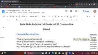 Social media digital marketing education first class 1