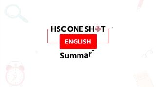 Summary _ One Shot English _ ইংরেজি ১ম পত্র _ HSC English 1st Paper _ Udvash-Unmesh