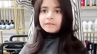 Munazah signature haircut ????