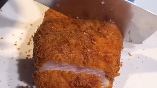 Delicious Fried Meat Cooking ASMR