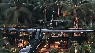Hotel in luxury plane