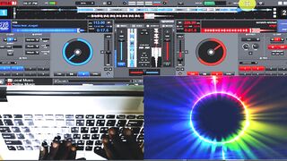 Dj Scratching Tutoria|Virtual DJ keyboard Dj Scratching Using Loops And Cuts