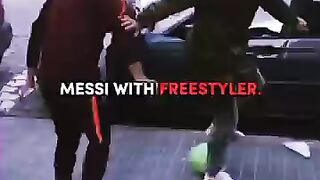 Cr7, Neymar, Messi & Salah Vs Freestylers #football