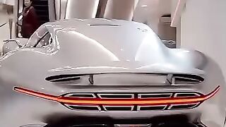 Silver Mercedes-Benz