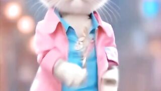 Cute cat dance 3
