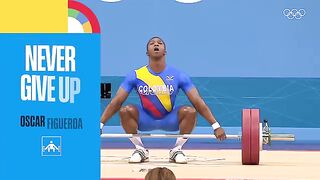 Emotional Olympic gold medal victory after 12 years! - Oscar Figueroa ????????????  Never Give Up!????