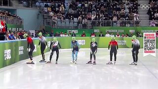 ???? The craziest strategy secures gold!???? Women's Short Track Speed Skating 1500m Final  #Gangwon2024