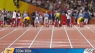 Usain Bolt Breaks 3 World Records  Beijing 2008 Olympics