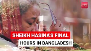 Hasina's 'Panic' Pack Up In 45 Minutes; Dramatic Last Hours Of Ex-Bangladesh PM In Dhaka