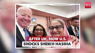 U.S.' Big Action Against Sheikh Hasina; Biden Admin Bans Ousted Bangladesh PM's Entry - Report
