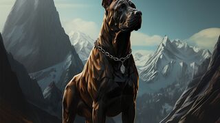 The Courageous Dog