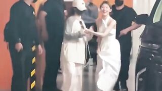 Zhao Lusi With her FaNss