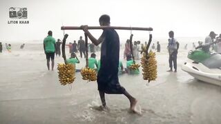 Cox’s Bazar is a town on the southeast coast of Bangladesh