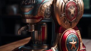 superheroes but coffe machine part 1???? ALL Characters (Marvel & DC) #avengers #dc #ai