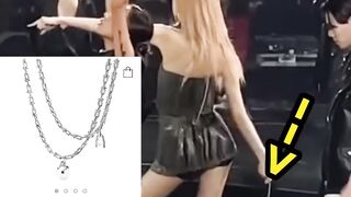 Rosé throws away the expensive necklace???? _shorts _blackpink _rosé