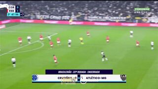 Gol de empate do Corinthians contra o Bragantino