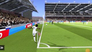 I can't score the goal..