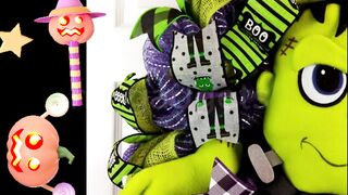 Frankenstein Front Door Wreaths