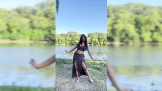 Indian Girl Rashme Khade Belly Dance