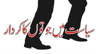 Boots in Politics.