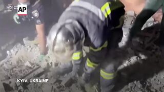 Father and child killed in Russian strike on Kyiv region.