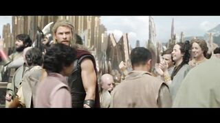 Thor Throws His Hammer At Loki - Loki As Odin Scene - Thor- Ragnarok (2017) Movie Clip HD
