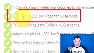 EARN $210.00 IN 60 SECONDS ONLINE_ HOW TO MAKE MONEY WATCHING YOUTUBE VIDEOS