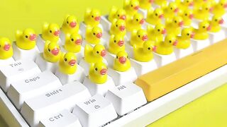 Unique duckling keyboard
