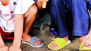 ছোট মেয়েটা কি বুদ্ধি