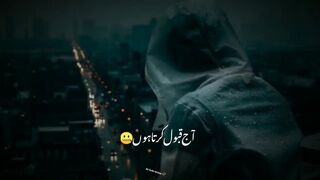 Alone sad poetry in Urdu  Sad Urdu Poetry WhatsApp Status  deep line Poetry