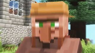 Villager Doing The Slickback - Minecraft _shorts