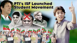 PTI's ISF Launches Student Movement Release Imran Khan ! Chota Imran Khan