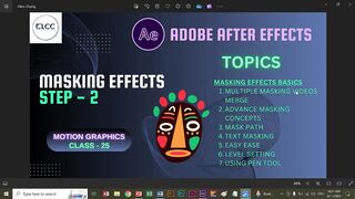 25- AE Masking Effects Step 2 | Live Class TLCC