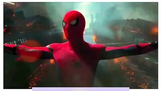 Iron man and spider man scene