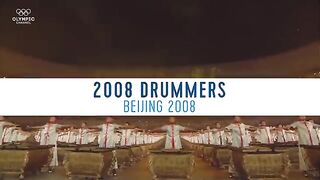 The sound of 2008 people drumming to the same beat | Opening Ceremony Beijing 2008