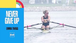 Gold on her 4th attempt - Emma Twigg ????????????  Never Give Up! ????