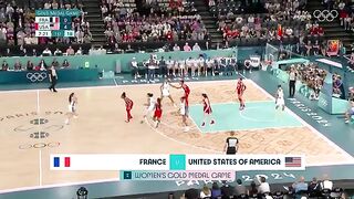 TEAM USA TAKE GOLD IN A THRILLER ????????  Women's Basketball Gold Medal Game  #Paris2024