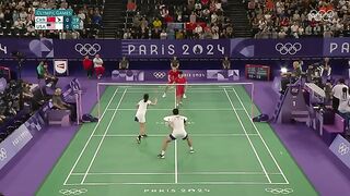 9 minutes of INSANE badminton points from #Paris2024 ????????