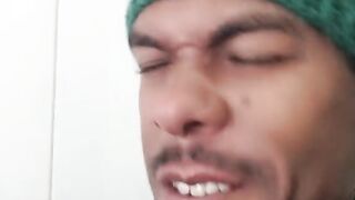 Eu indo trabalhar com frio