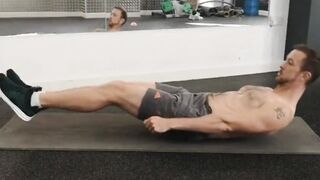 5 mins beginner six packs abs work out at home.